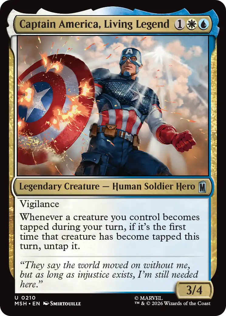 MTG Canarias - MSH 0210 - Captain America, Living Legend