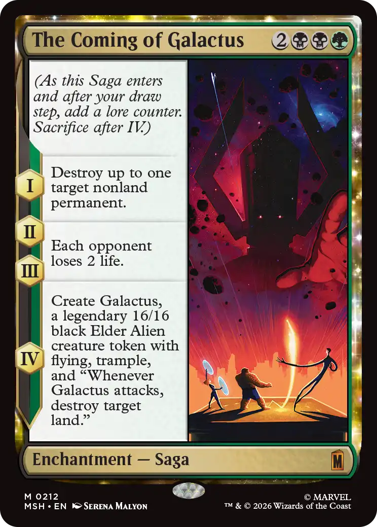 MTG Canarias - MSH 0212 - The Coming of Galactus