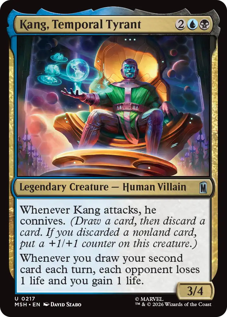 MTG Canarias - MSH 0217 - Kang, Temporal Tyrant