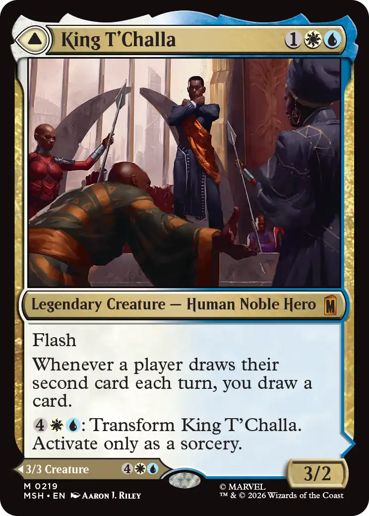 MTG Canarias - MSH 0219 - King T'Challa