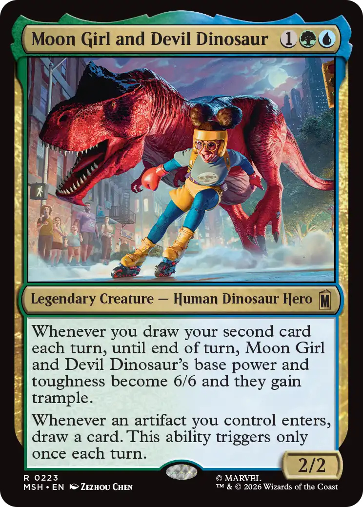 MTG Canarias - MSH 0223 - Moon Girl and Devil Dinosaur