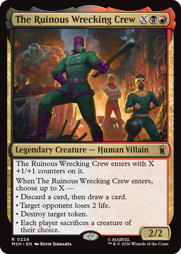 MTG Canarias - MSH 0224 - The Ruinous Wrecking Crew