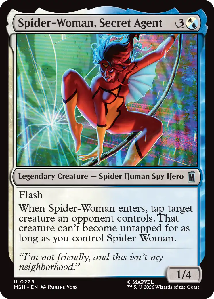 MTG Canarias - MSH 0229 - Spider-Woman, Secret Agent