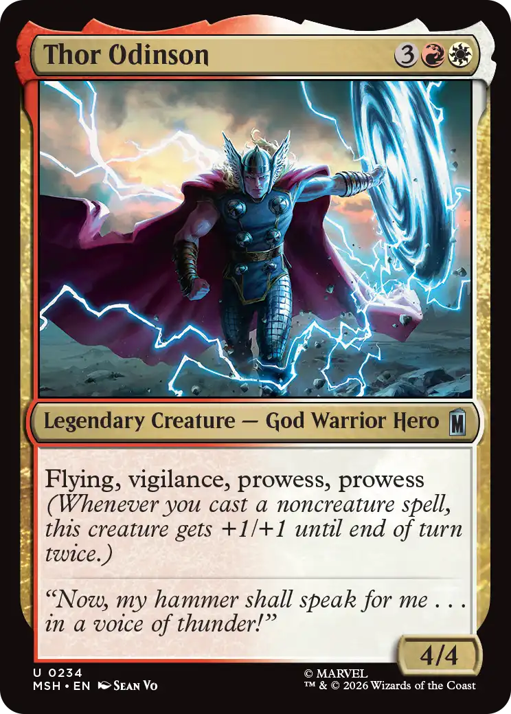 MTG Canarias - MSH 0234 - Thor Odinson