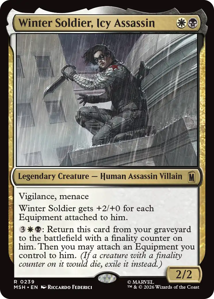 MTG Canarias - MSH 0239 - Winter Soldier, Icy Assassin