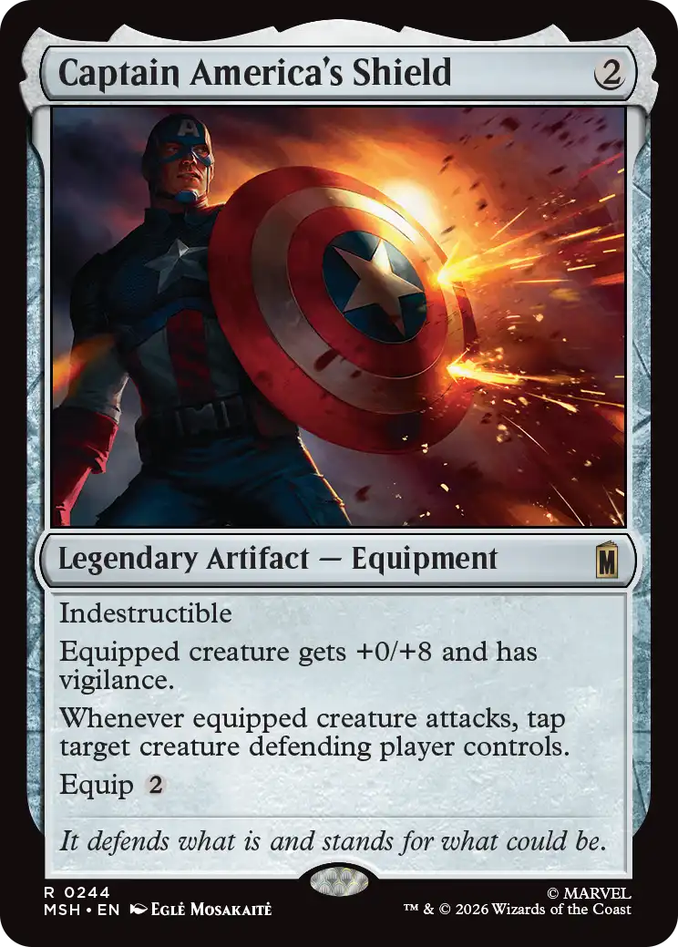MTG Canarias - MSH 0244 - Captain America's Shield
