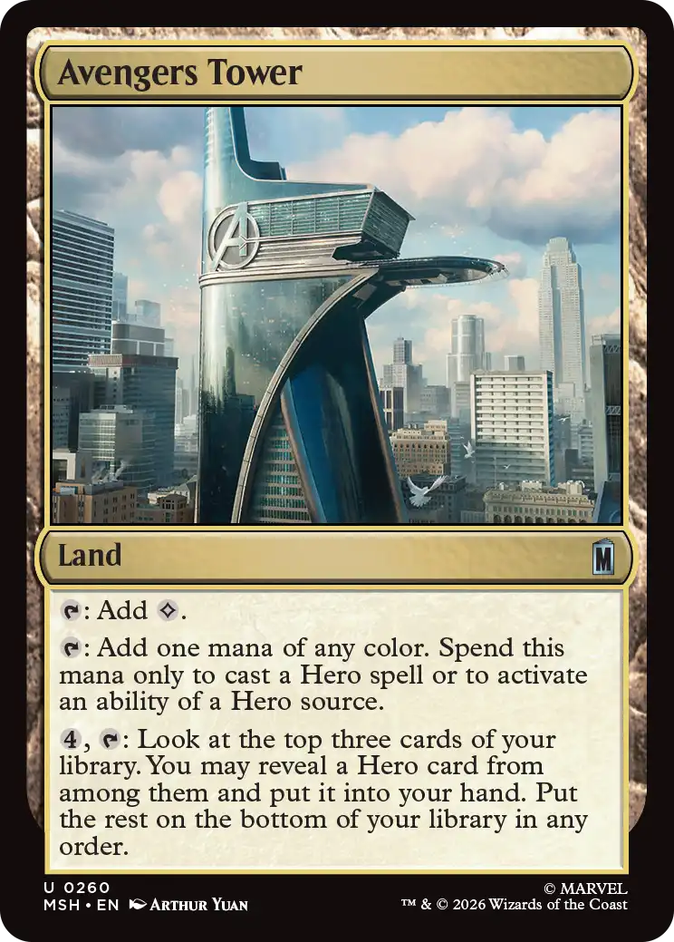 MTG Canarias - MSH 0260 - Avengers Tower