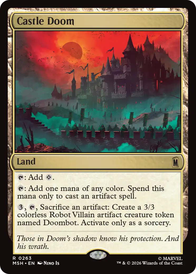 MTG Canarias - MSH 0263 - Castle Doom
