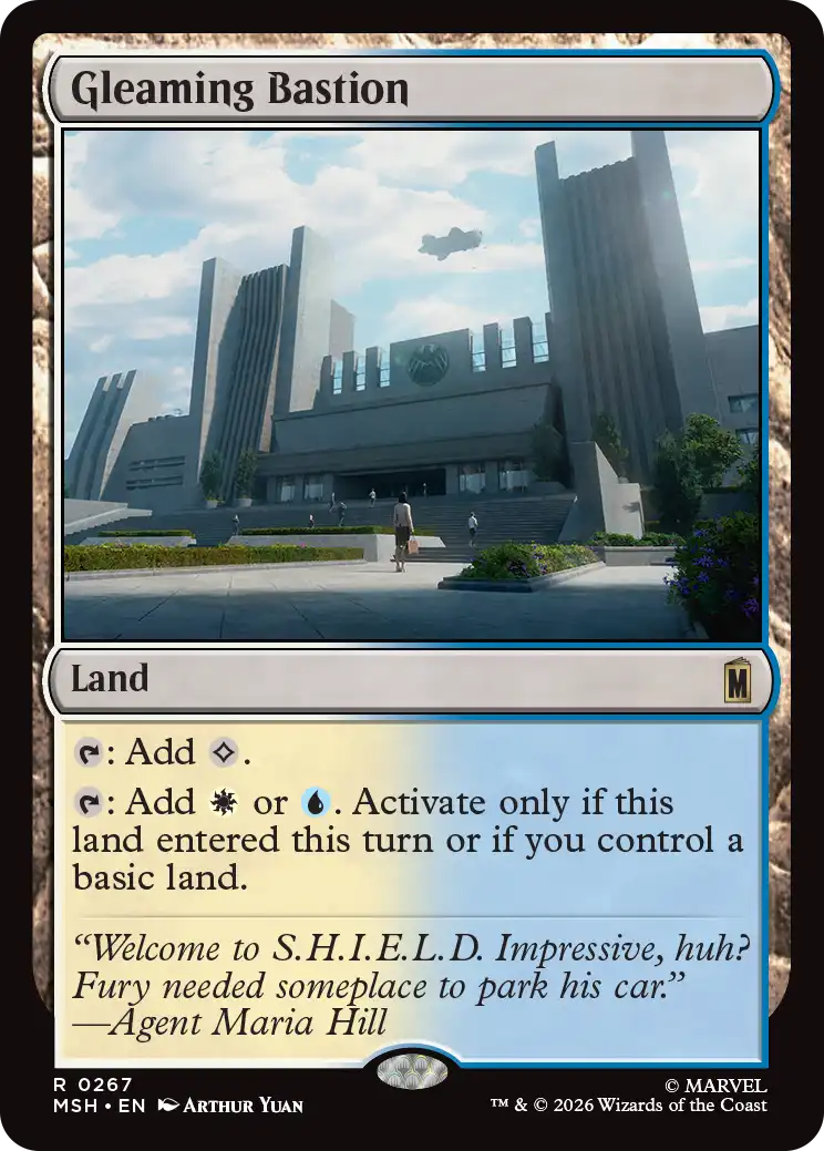 MTG Canarias - MSH 0267 - Gleaming Bastion