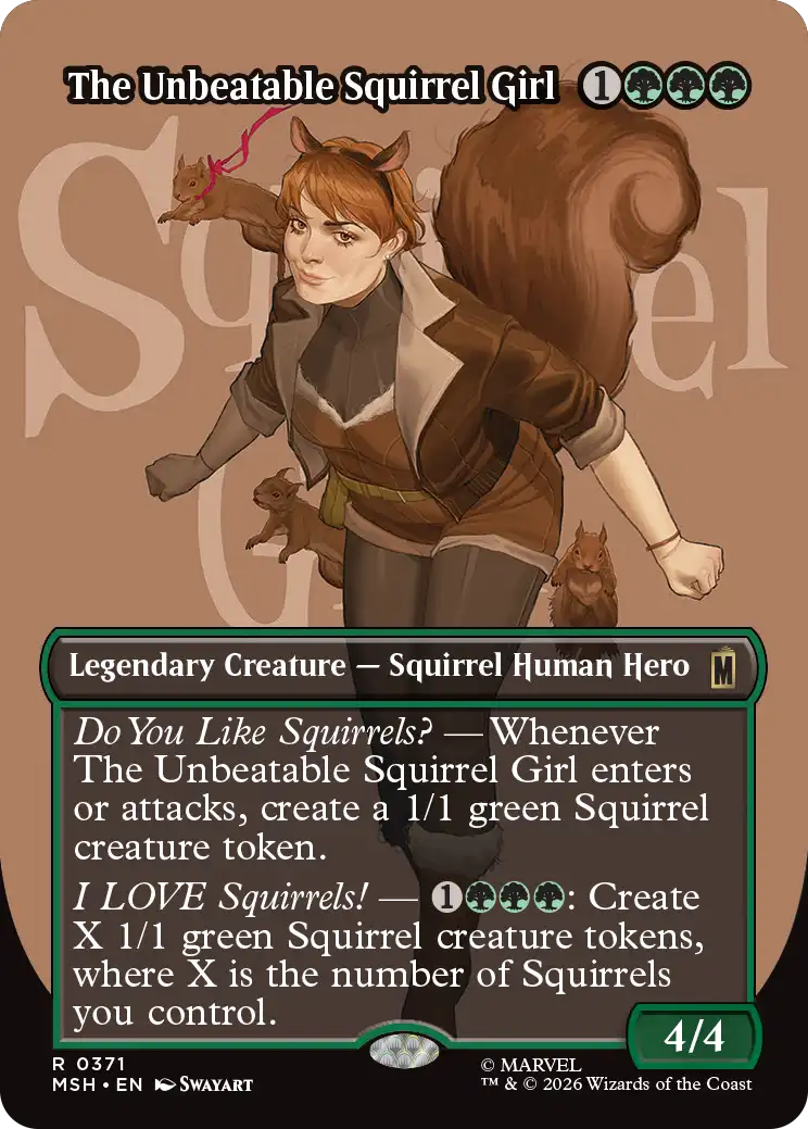 MTG Canarias - MSH 0371 - The Unbeatable Squirrel Girl