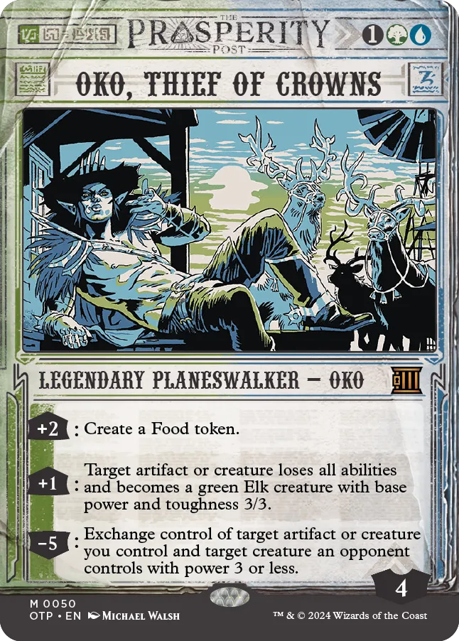 MTG Canarias - OTP 0050 - Oko, Thief of Crowns