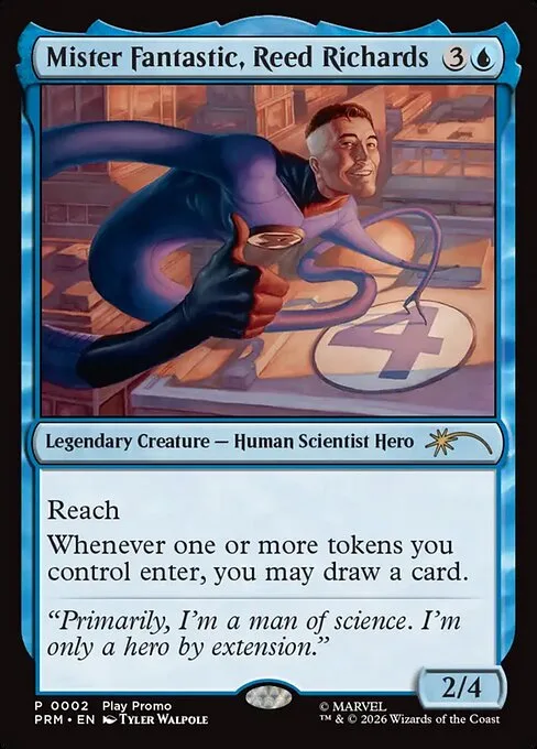 Mister Fantástico, Reed Richards
