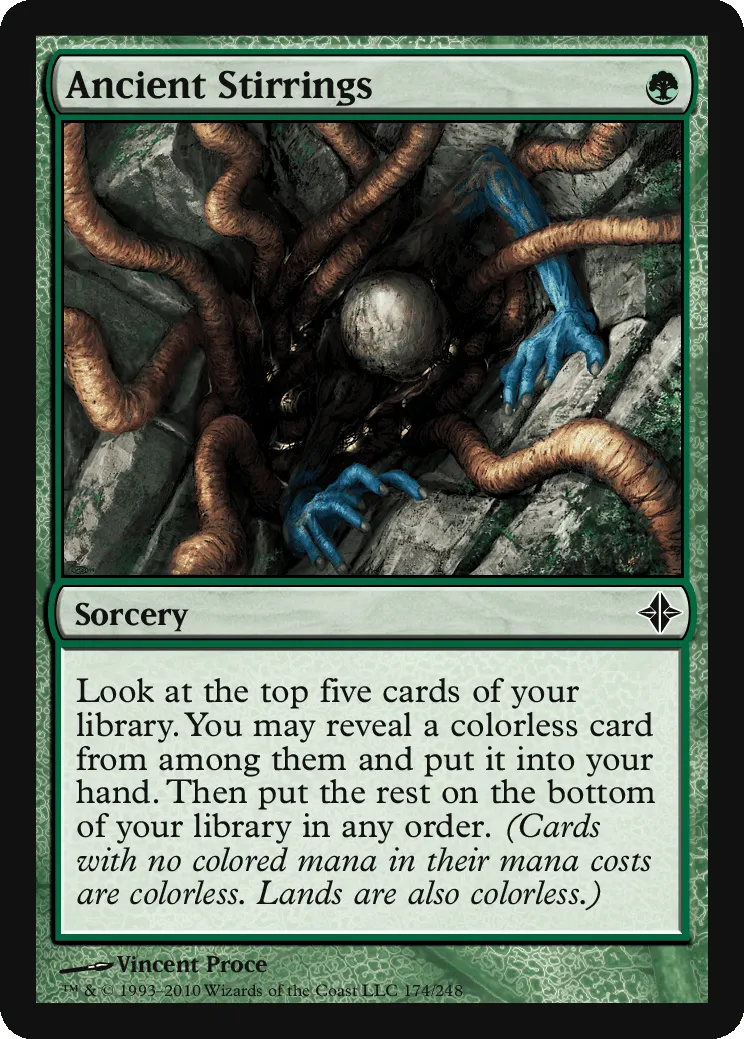 MTG Canarias - ROE 174 - Ancient Stirrings