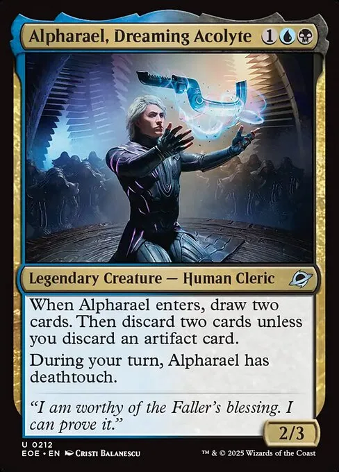Alpharael, acólito soñador