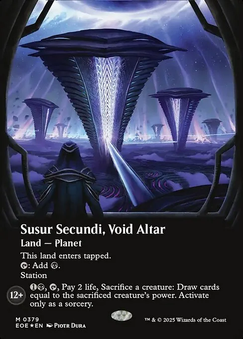 Susur Secundi, altar del vacío