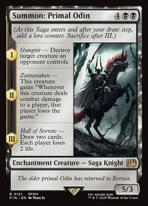 Invocación: primordial Odín