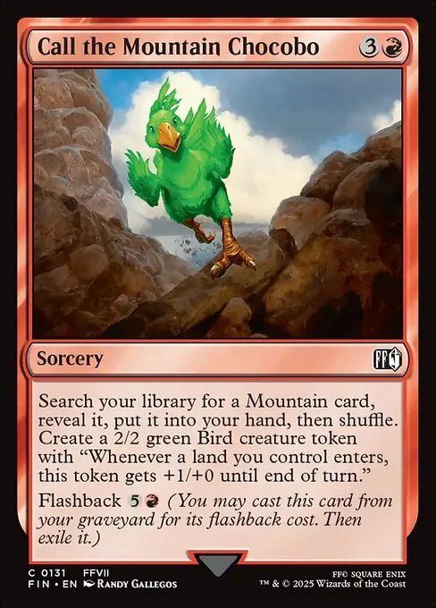 Llamar al chocobo verde