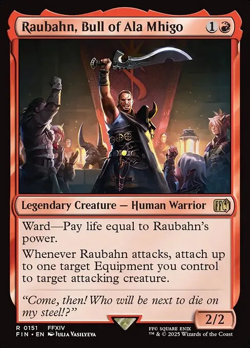 Raubahn, Toro de Ala Mhigo