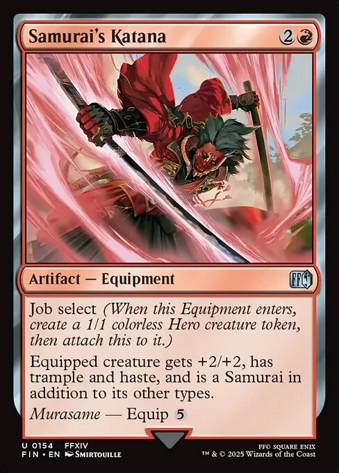 Katana de samurái