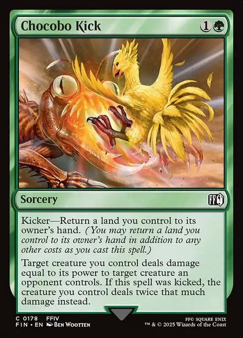 Patada de chocobo