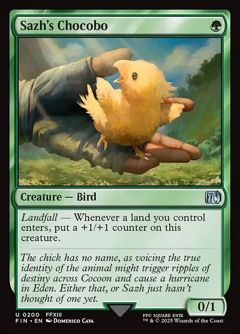 Chocobo de Sazh