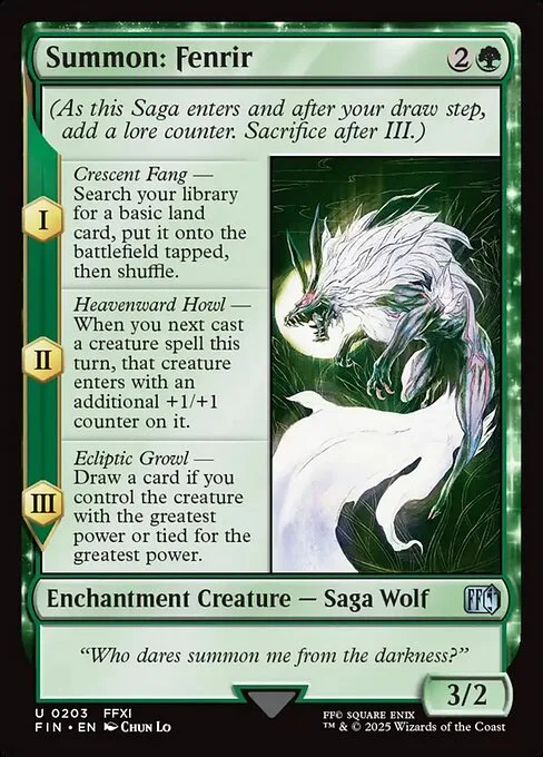 Invocación: Fenrir
