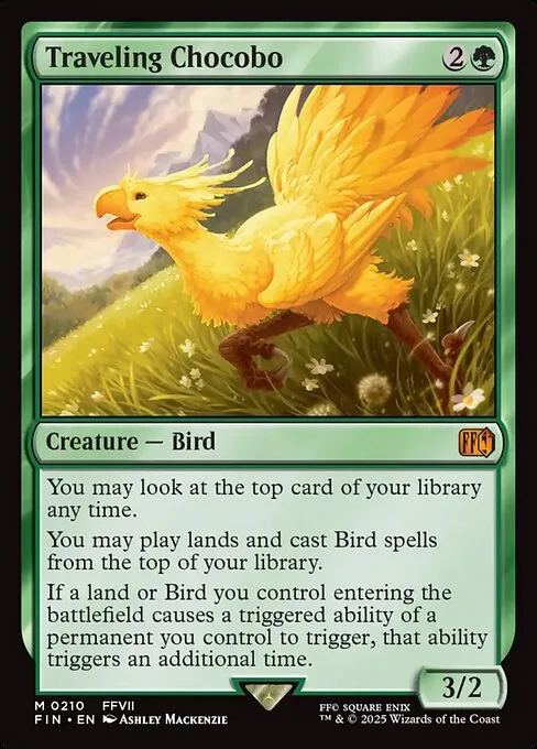Chocobo de viaje