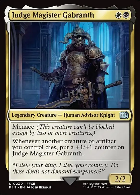 Juez magistrado Gabranth