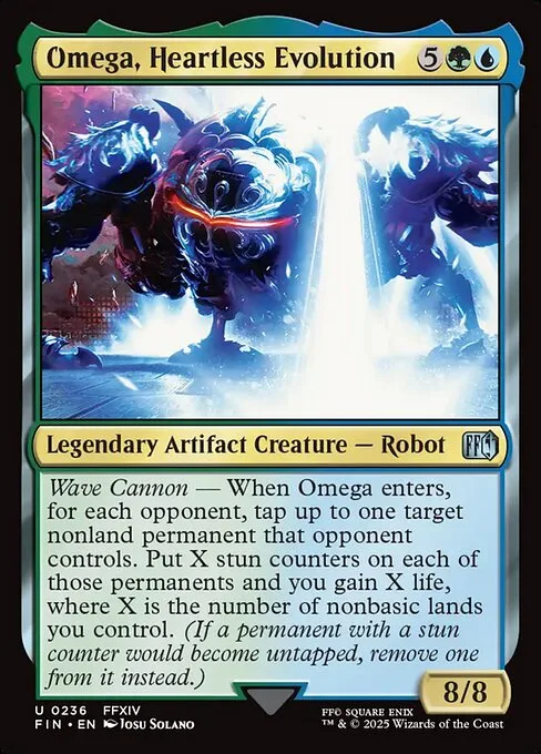 Omega, evolución sin corazón
