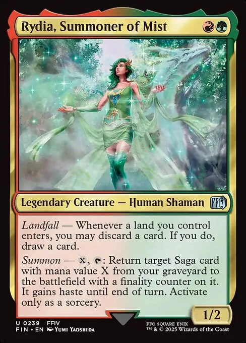 Rydia, invocadora de Mist