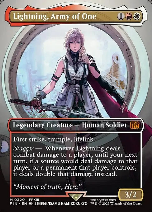 Lightning, Andanada