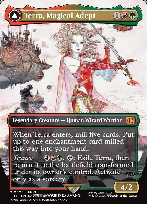 Terra, versada en la magia // Terra, esper