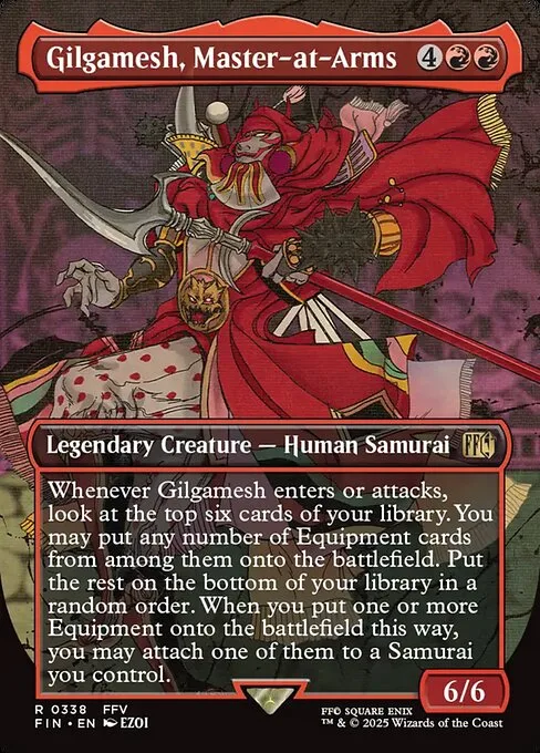 Gilgamesh, maestro de armas