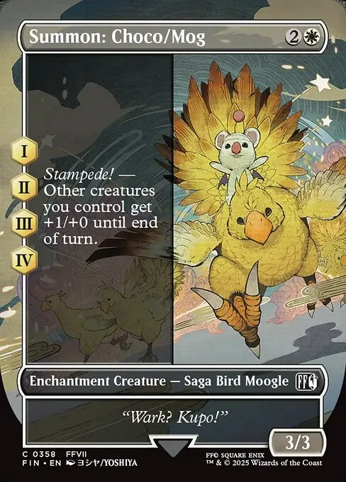 Invocación: Chocobo y moguri