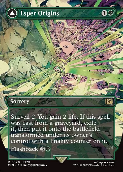 Linaje de los espers // Invocación: esper Maduin