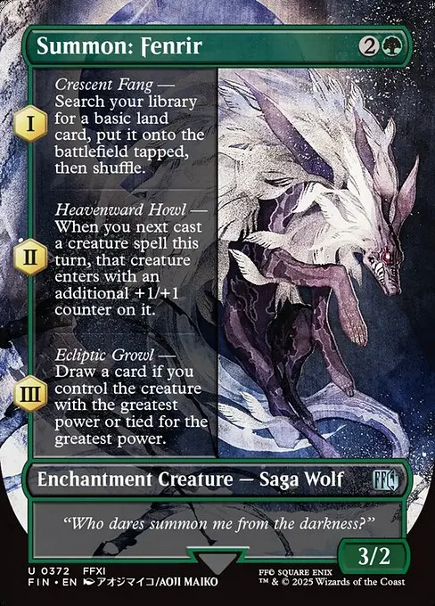 Invocación: Fenrir