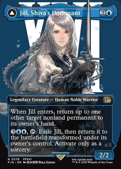 Jill, Dominante de Shiva // Shiva, eikon del hielo