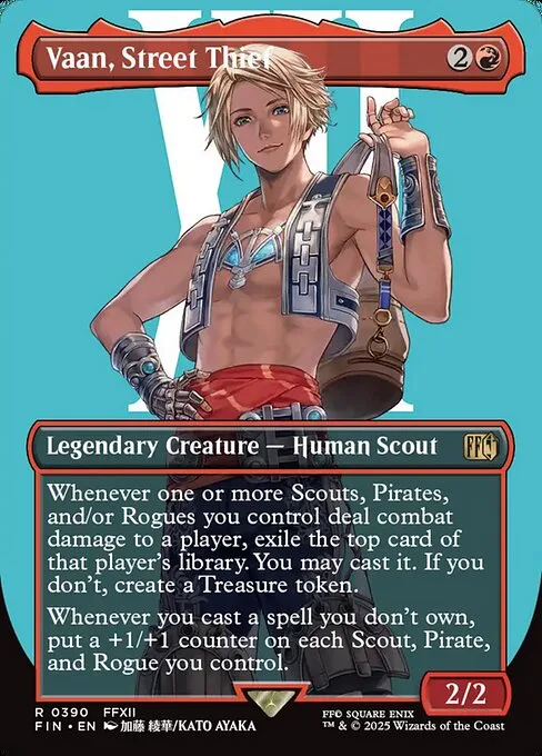 Vaan, ladrón callejero