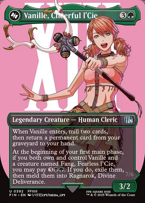 Vanille, lu'Cie alegre