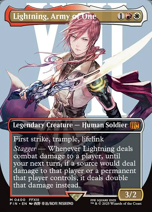 Lightning, Andanada