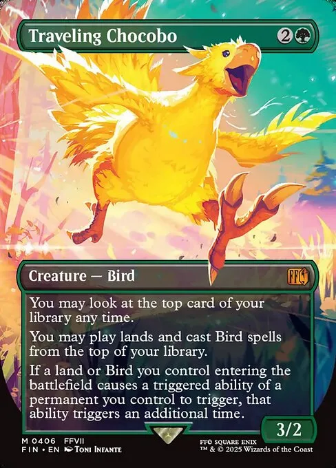 Chocobo de viaje