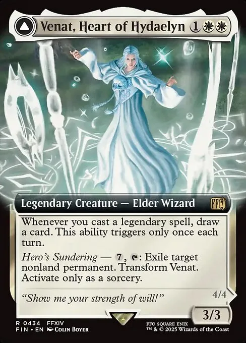 Venat, Heart of Hydaelyn // Hydaelyn, the Mothercrystal