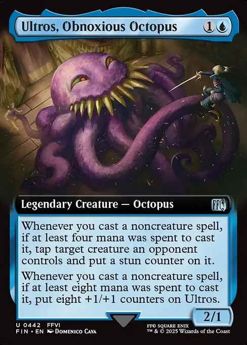 Ultros, pulpo puñetero