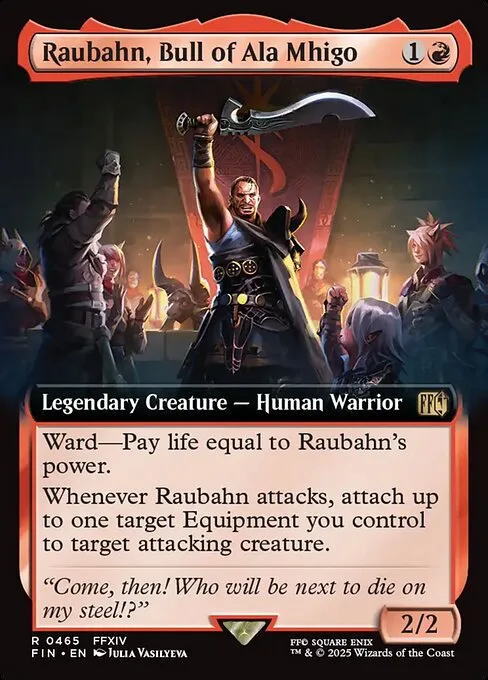 Raubahn, Toro de Ala Mhigo