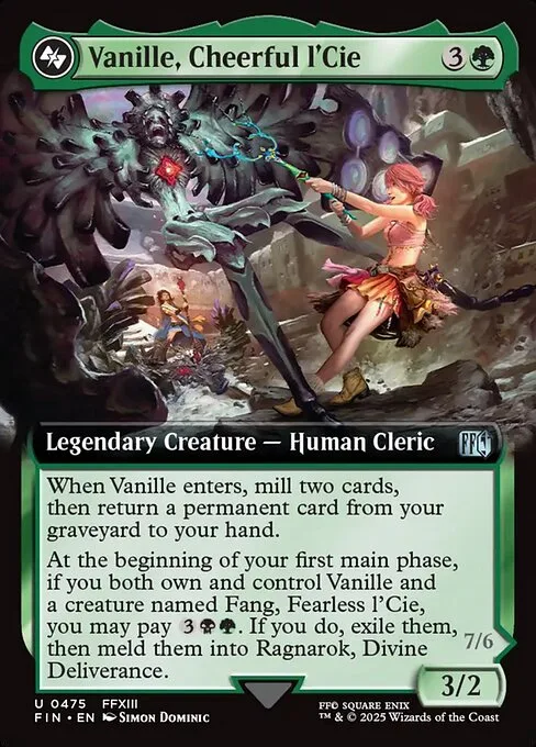 Vanille, Cheerful l'Cie