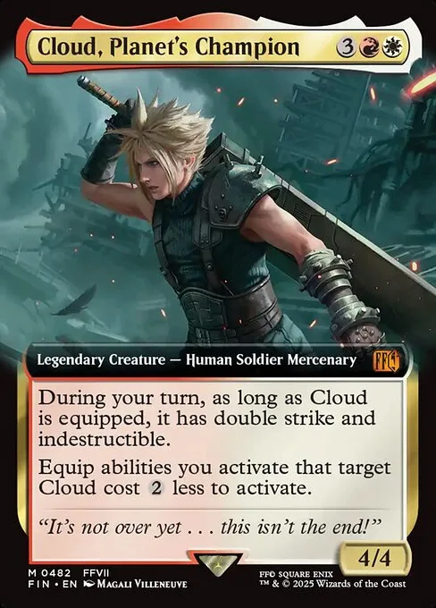 Cloud, campeón del planeta