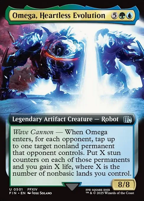 Omega, evolución sin corazón
