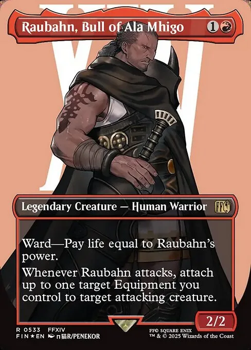 Raubahn, Toro de Ala Mhigo