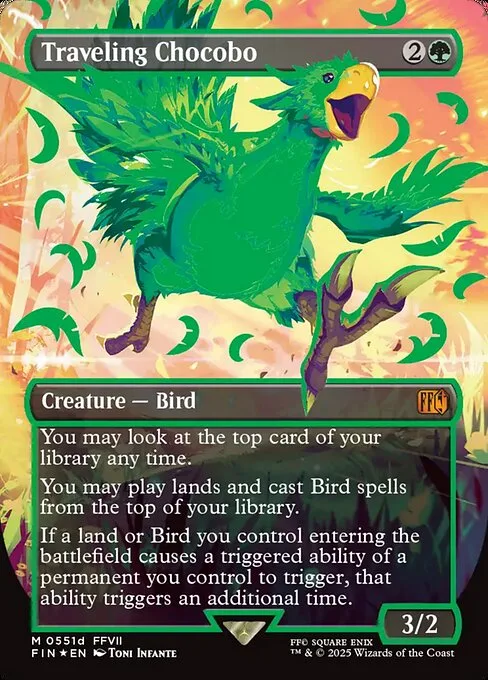 Chocobo de viaje