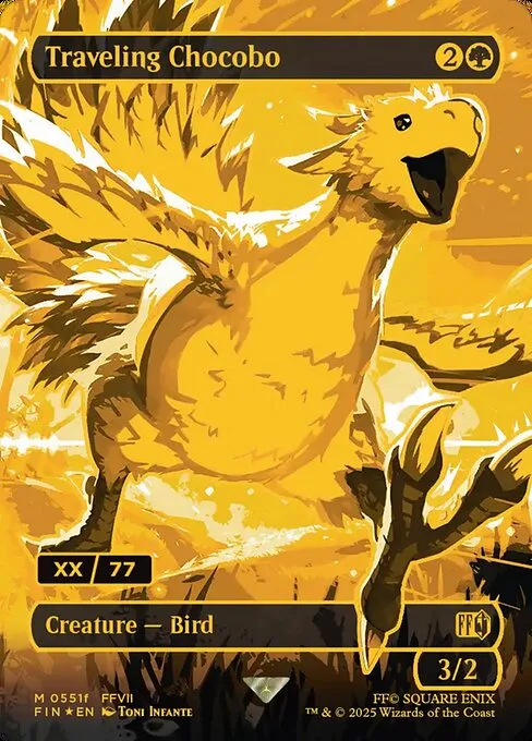 Chocobo de viaje